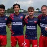 ISD players in Van Mossel kits