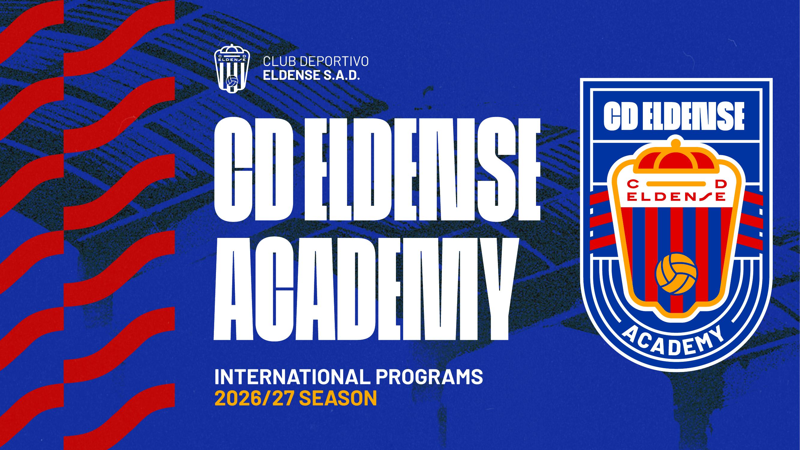 CD Eldense Academy International Programs 2026/27 brochure cover